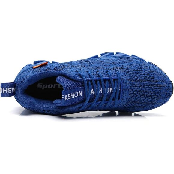 Men\'s Sport Fashion Running Walking Blue Athletic Tennis Sneakers Shoes main image 6